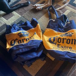 Corona Tote Backpack Bottom Zips Out Both For 12$