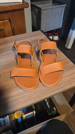 Brown Strappy Sandals