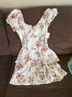 Liberty love ruffle floral dress size Small