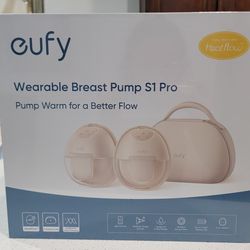 NEW/SEALED Eufy wearable breast pump S1 Pro