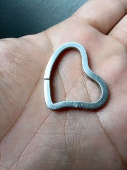 Tiffany & co silver 925 keychain holder