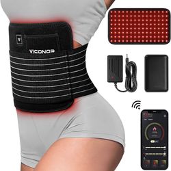 Red Light Therapy Belt for Body Comfort - Wireless APP-Controlled Wearable Dual Power Modes, Ideal Gift for Women (Large Size)