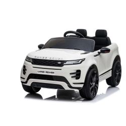 Land Rover 12V Ride-On Vehicle Range Rover Evoque - White
