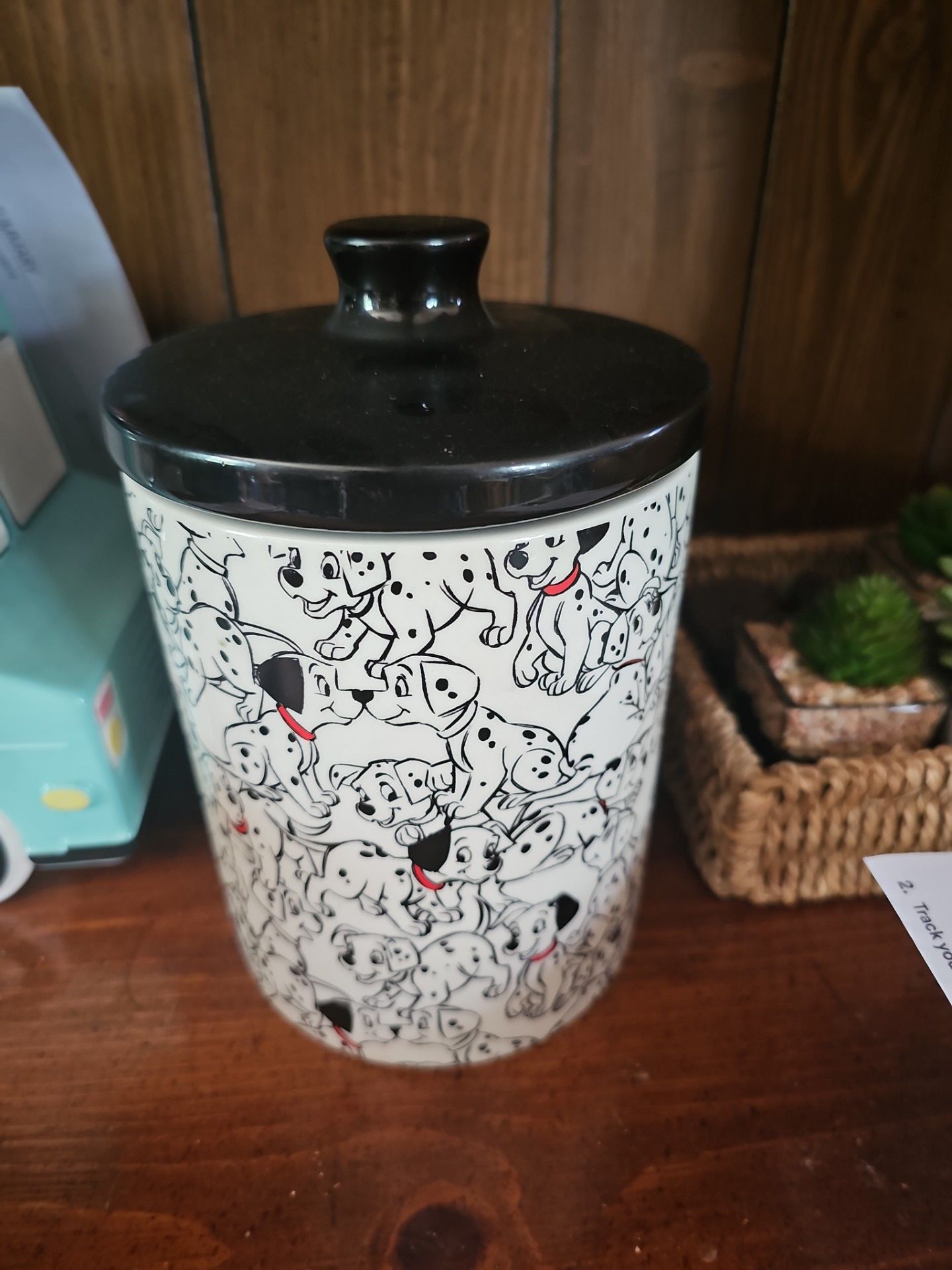 101 Dalmatians Disney Canister By Enesco