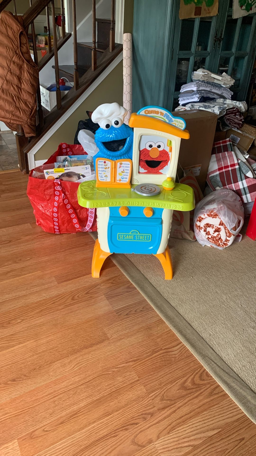 Super Rare Sesame Street Talking Cookie Monster Kitchen