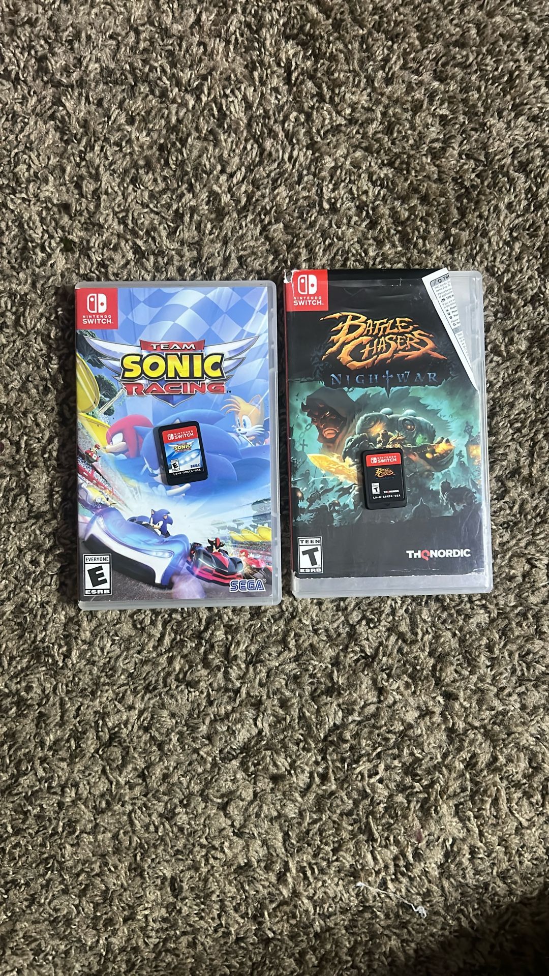 Two Nintendo Games