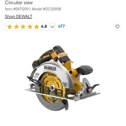 Brand New XR Dewalt 20v Circular Saw