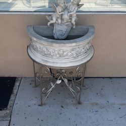 Outdoor Angel Fountain