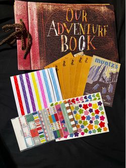 Adventure book from up