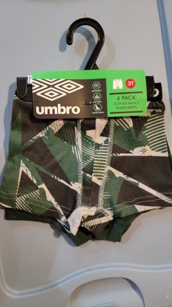 New - 4 Pack Cotton Boxer Briefs - 3T