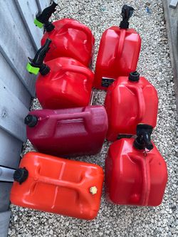5 Gallon Gas Cans