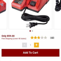 Milwaukee  Charger  NEW