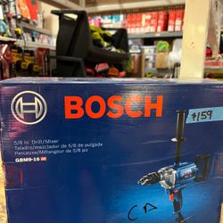 BOSCH 5/8 IN. DRILL MIXER $159