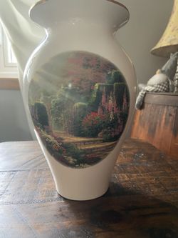 Thomas Kincaid vase