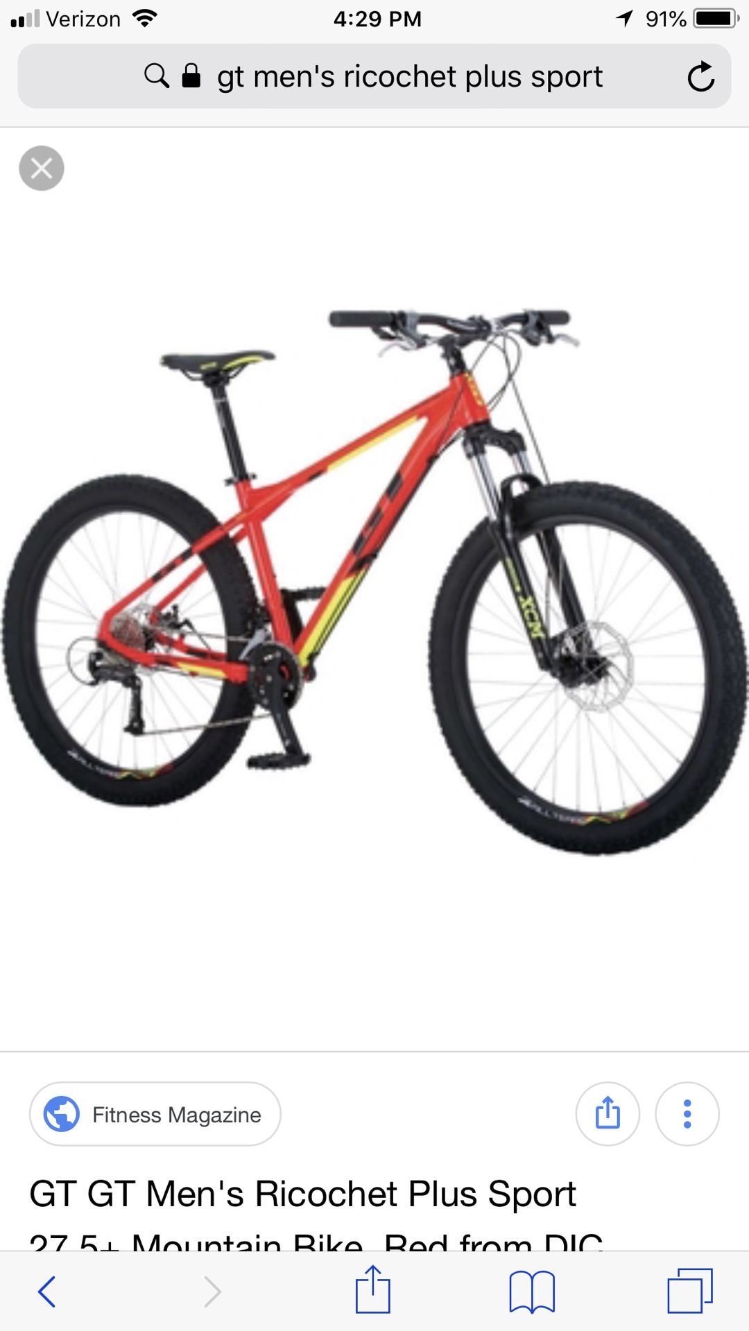 Gt sale ricochet 27.5