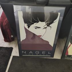 Vintage Patrick Nagel Print