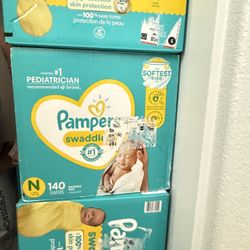 Pampers Swaddlers Diapers Newborn Size 0 (> 10 lb)