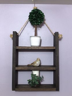 Rustic shelves