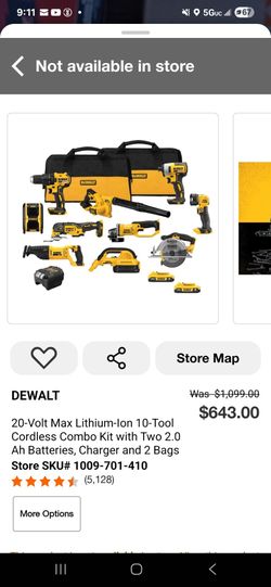 Dewalt 9 piece set