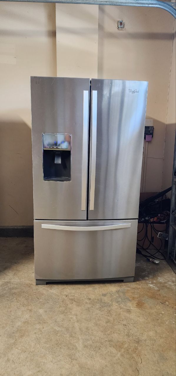 Whirlpool gold series, French door refrigerator