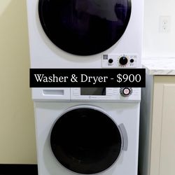 Washer as Dryer set