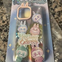 Labubu Big In Energy Phone Case iPhone 16 Pro Max