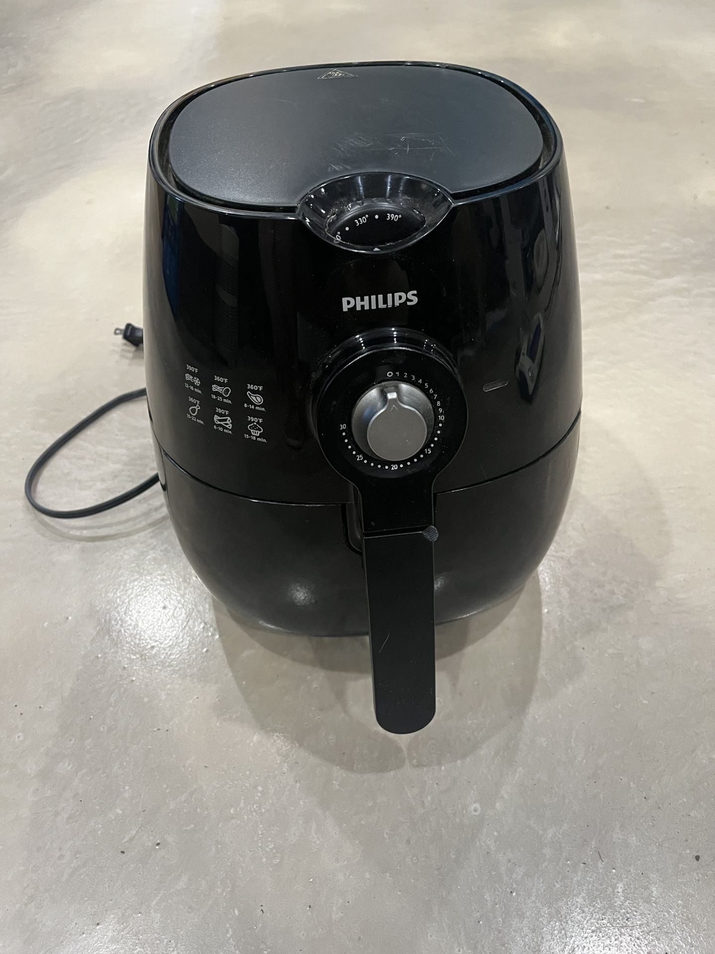 Black Philips Air Fryer - Great Condition