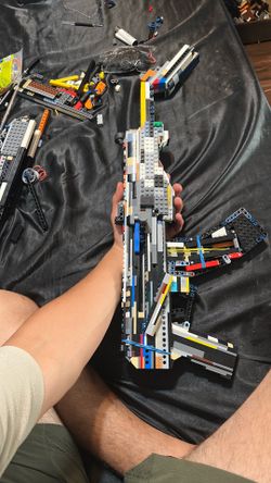 Very powerful Lego rifle