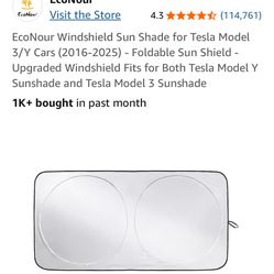 Tesla Windshield Shade 