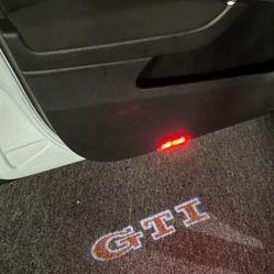 2 GTI Or Volkswagen Puddle Lights For Doors Easy Plug And Play Installation SHIPPING AVAILABLE 