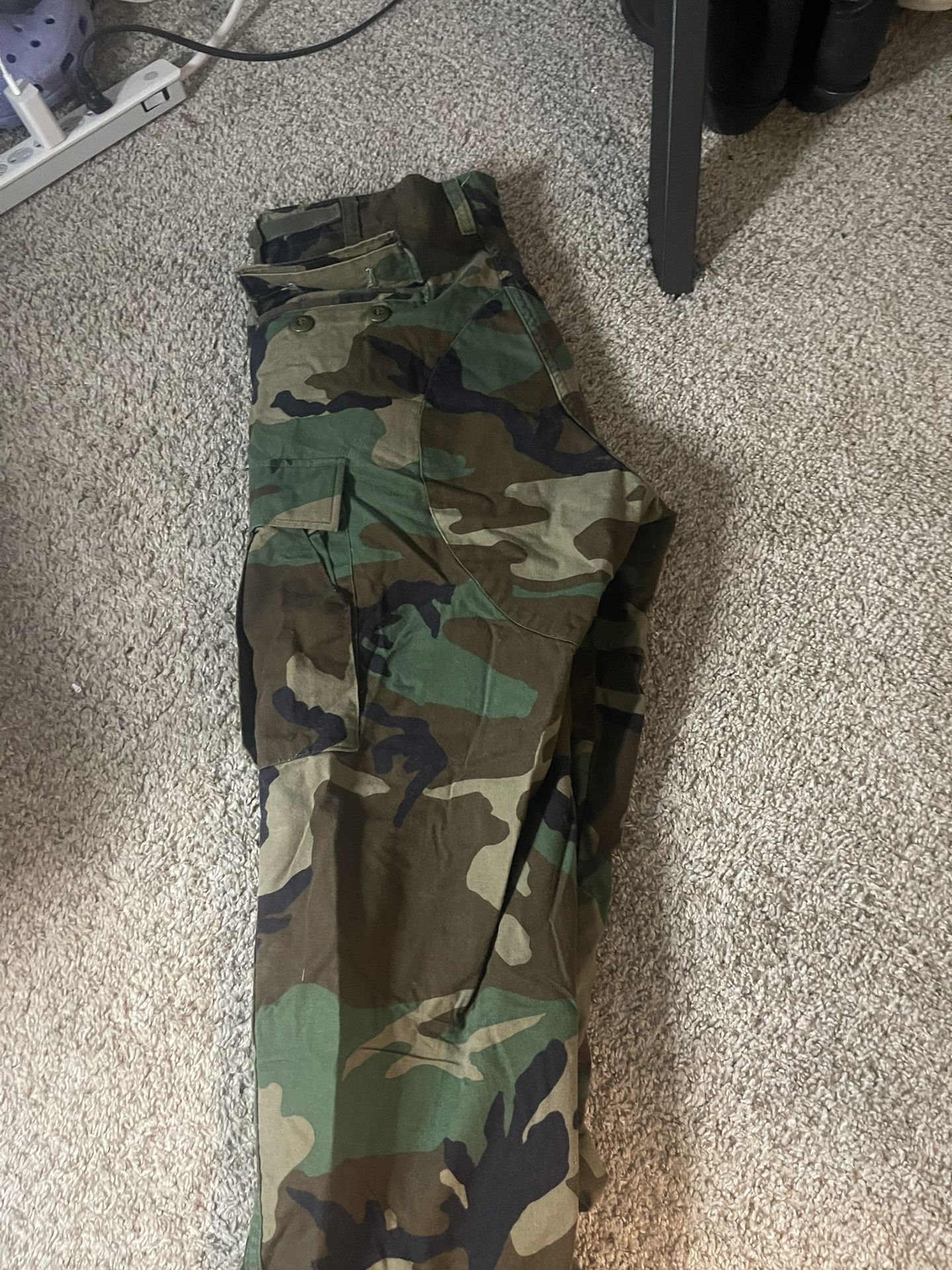 Cargo Camo Pants