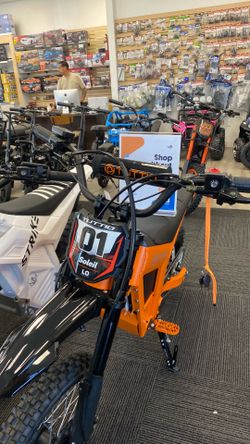 Tuttio Soleil01 lo dirt lo bike 3000W/48V(37mph/45miles battery)265lb max (lava Orange