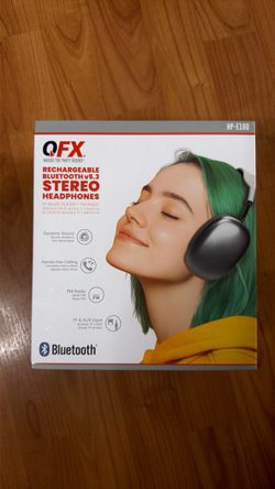 QFX HP-E160 Bluetooth Stereo Headphones