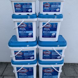 Brand New Sealed Clorox Pool Chlorine Tabs Extra Blue Chlorine Tabs 