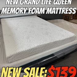 NEW GRAND LIFE QUEEN MEMORY FOAM MATTRESS 