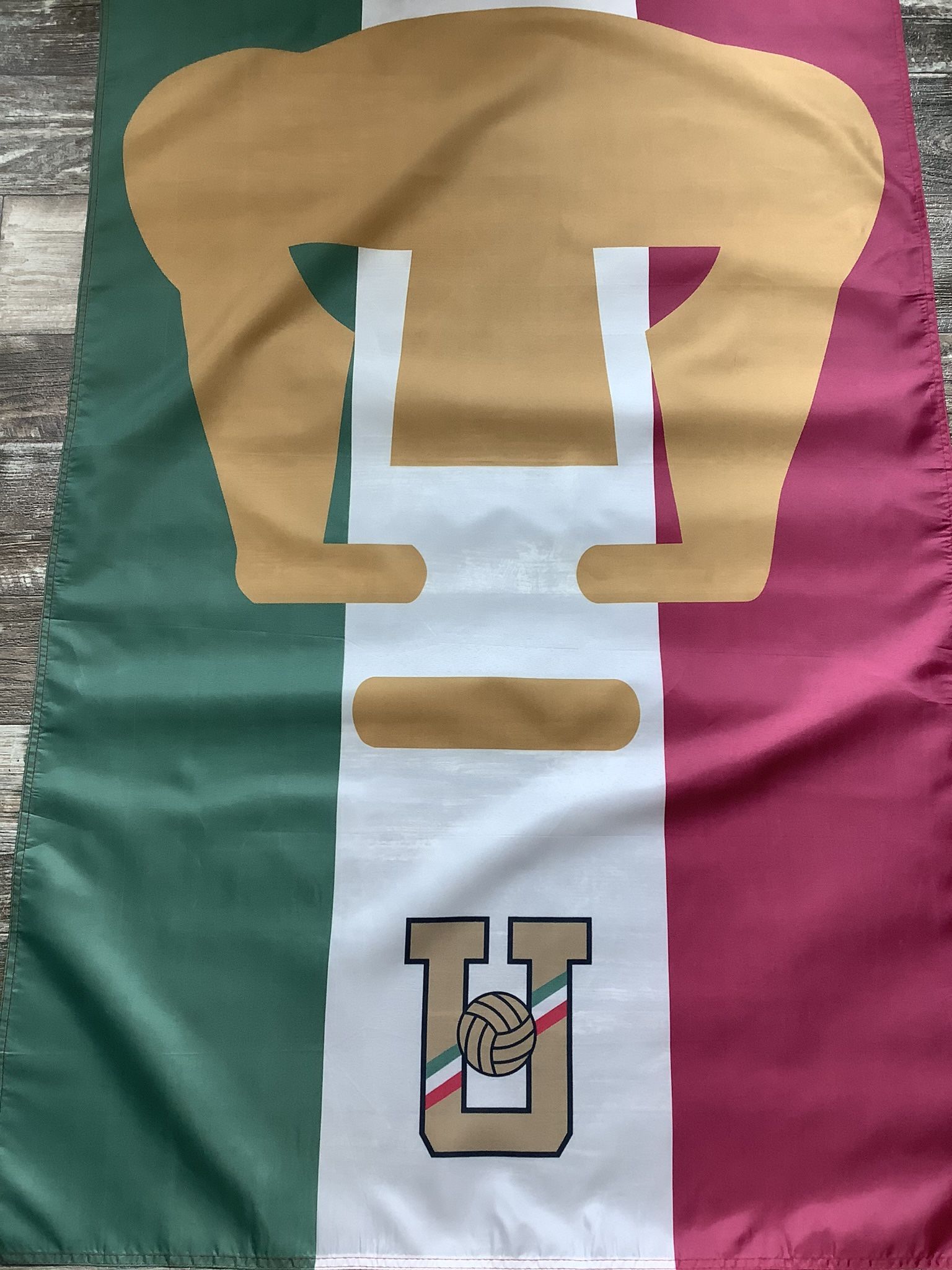 Pumas Unam Mexico Futbol Soccer Flag Bandera Retro (3'x5') Liga MX