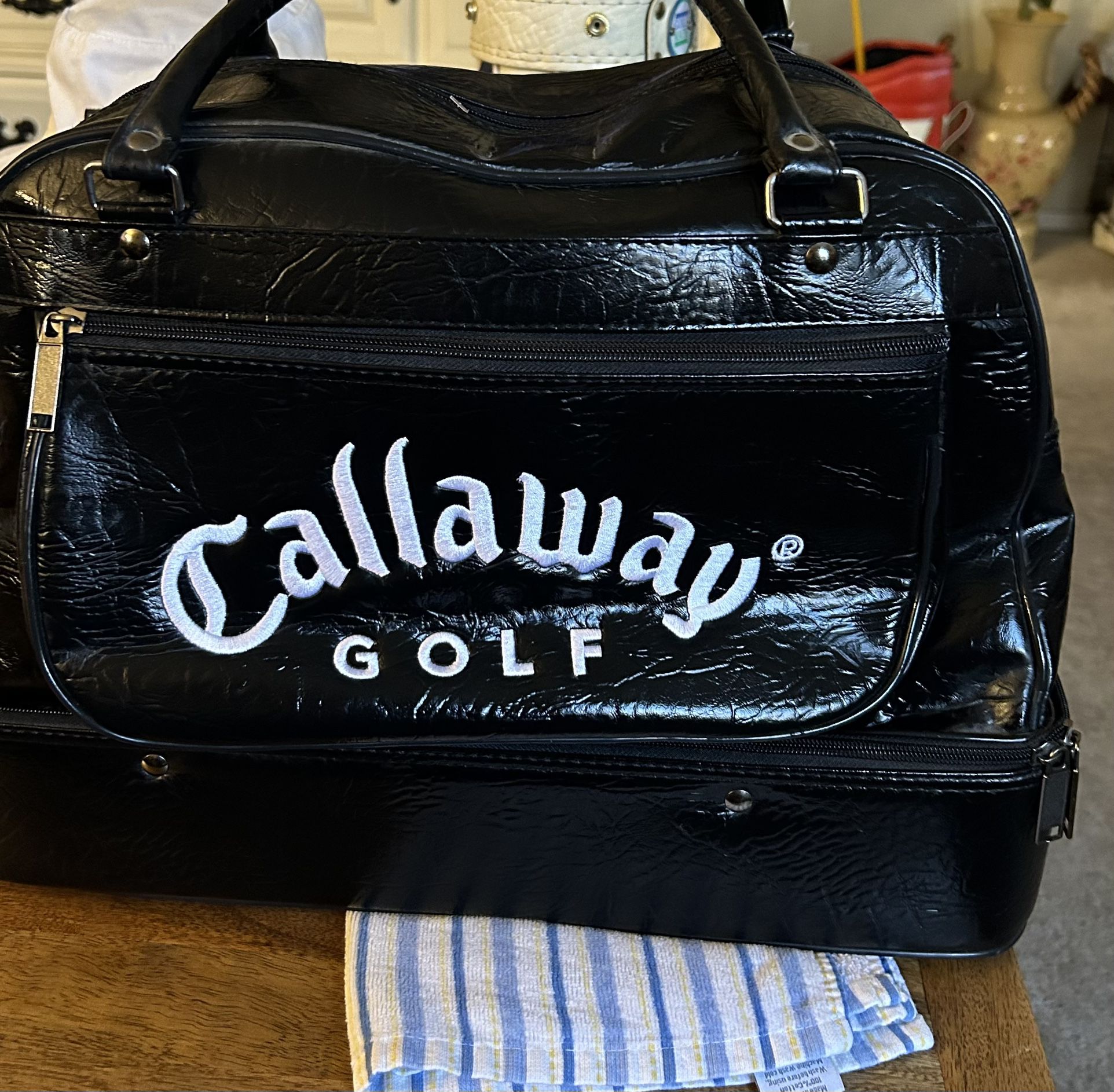 Callaway Golf Leather travel bag