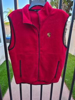 Porsche Embroidered Fleece Vest