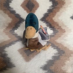 TY Beanie Baby - JAKE the Duck (5 inch) - Stuffed Animal Toy