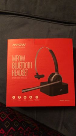 Bluetooth headphones and microphone