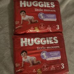 Diapers/pańales Sizes 3/4/5