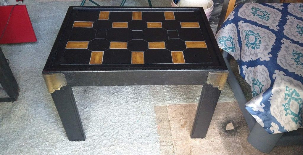 Black Side Table