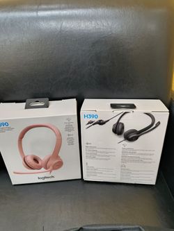 Logitech H390 USB Computer Headset – 2 Pack
