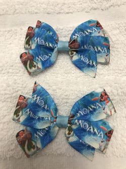 Moana hair bow