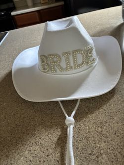 Bride Cowgirl Hat
