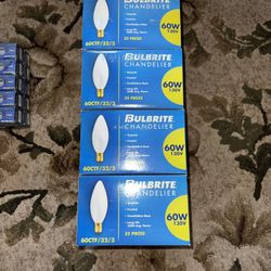 100 bulbs Bulbrite Chandelier 60W
