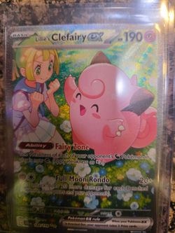 Journey together lillie's clefairy special illustration rare