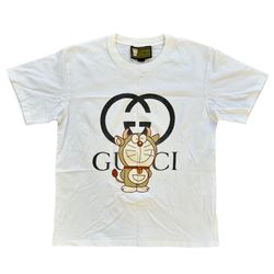 Gucci x Doraemon Logo Oversized Shirt Size XS Made in Italy