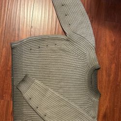 Ktwo Studios Fisherman Knit V2 “Reverse Charcoal” Size Large