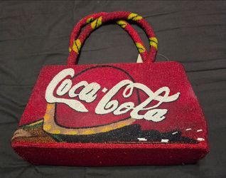 Coca-Cola Beaded Handbag